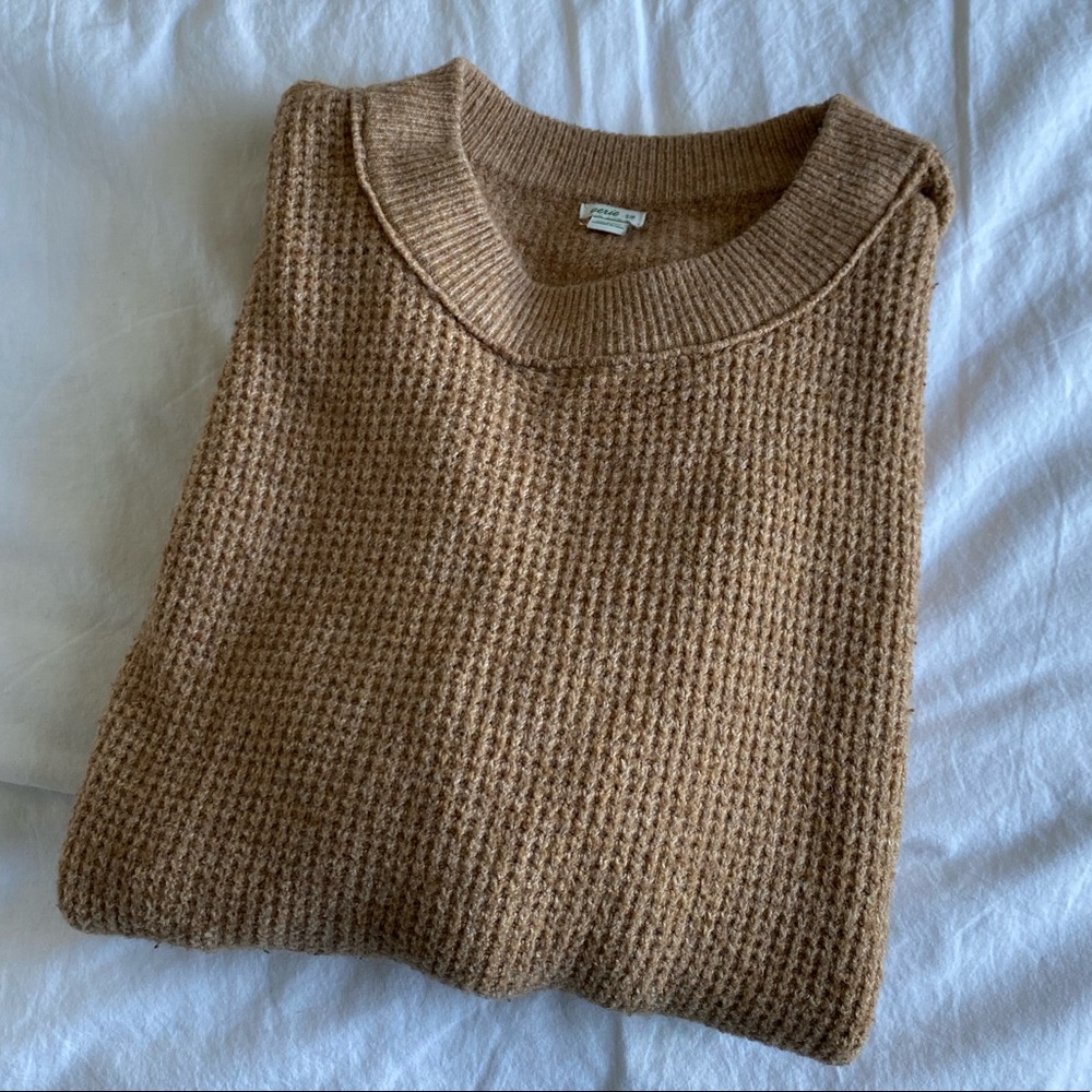 Aerie Waffle Knit Sweater